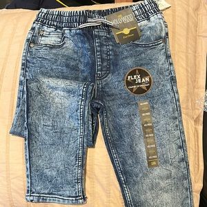 Boys pull string jeans. Size 8